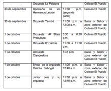 Disfrutas de la presentaci&oacute;n de orquestas en el XII Festival Mundial de Salsa de Cali 2017 