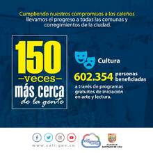 40 datos sobre la gestión de la Alcaldía de Cali tras 150 visitas a los territorios