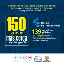 40 datos sobre la gestión de la Alcaldía de Cali tras 150 visitas a los territorios