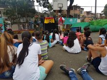 J&oacute;venes de la comuna 4 disfrutaron de la Fiesta por la vida