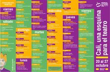 Conoce la programaci&oacute;n del Festival? Internacional de Teatro, Fitcali 2017