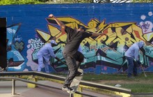 En el Skate Park continu&oacute; intervenci&oacute;n en zona protegida Unidad Deportiva Alberto Galindo 