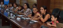 En im&aacute;genes, as&iacute; fue la reuni&oacute;n de las ni&ntilde;as funcionarias con el gabinete femenino de la alcald&iacute;a de Cali