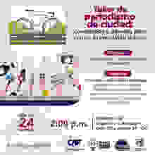 Taller CAF periodistas poster 