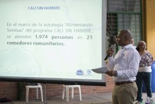 Habitantes de la comuna 21 siente que vale la pena madrugar con el Alcalde