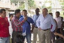 Habitantes de la comuna 21 siente que vale la pena madrugar con el Alcalde