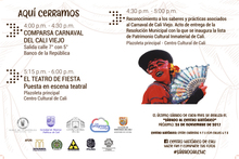 Programaci&oacute;n Centro Hist&oacute;rico de Cali