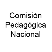 Comisi&oacute;n pedag&oacute;gica nacional