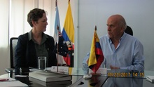 Embajadora de Australia visit&oacute; a Maurice Armitage.