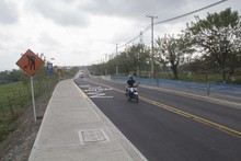 Ciclistas avalan tramo habilitado en la v&iacute;a a Pance