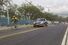 Ciclistas avalan tramo habilitado en la v&iacute;a a Pance