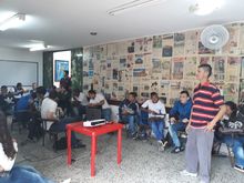Grupo de sensibilizaci&oacute;n comunitaria visita instituciones educativas dando a conocer el programa de habitante de calle