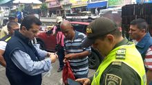En operativo en el centro de Cali, 70 extranjeros fueron detectados y dos negocios cerrados temporalmente