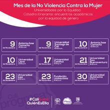 Alcald&iacute;a se prepara para conmemorar el d&iacute;a de la No Violencia contra las Mujeres