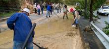 Trabajo interinstitucional fue clave en despeje de v&iacute;as tras deslizamientos