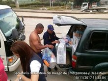 Comunidad afectada por deslizamientos recibieron asistencia humanitaria