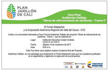 Invitaci&oacute;n auditoria visible 