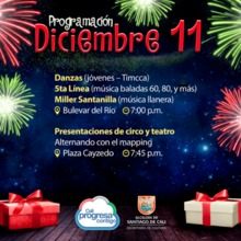 Diciembre 11 - Bulevar del R&iacute;o