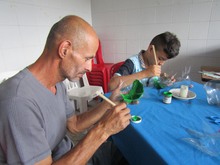 Habitantes de calle est&aacute;n llegando al hogar de acogida de la Fundaci&oacute;n Sergente