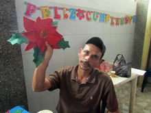 Habitantes de calle est&aacute;n llegando al hogar de acogida de la Fundaci&oacute;n Sergente