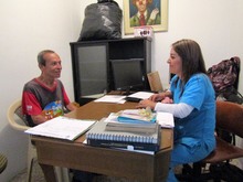 Habitantes de calle est&aacute;n llegando al hogar de acogida de la Fundaci&oacute;n Sergente