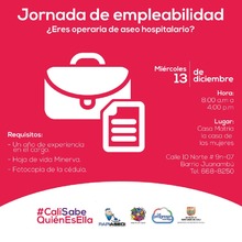 Este mi&eacute;rcoles 13 de diciembre, jornada de empleabilidad en Casa Matria