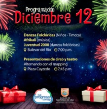 Diciembre 12 - Bulevar del R&iacute;o 