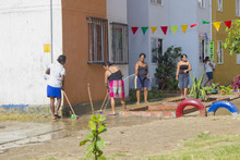 El proyecto habitacional R&iacute;o Cauca, donde se han reasentado 720 familias est&aacute; de cumplea&ntilde;os
