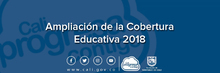 Ampliación Cobertura 2018