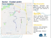 Conozca cuatro alternativas para desplazarse en Ciudad Jard&iacute;n y Pance