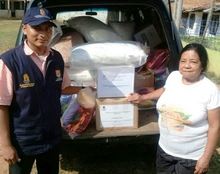 Entregan asistencia humanitaria en Silo&eacute;