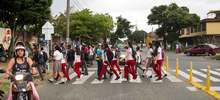 Camino seguro en zonas escolares