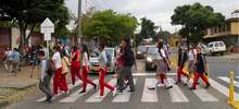 Camino seguro en zonas escolares