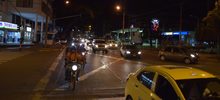 La Avenida Sexta se ilumina en LED