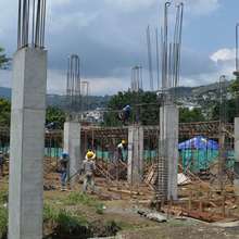 Obras de la IEO Eustaquio Palacios avanzan con paso firme