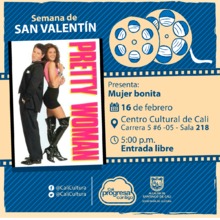Progr&aacute;mese con la Semana de San Valent&iacute;n, en la Videoteca de la Sala Audiovisual de Cali