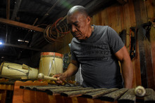 El duende de la marimba espant&oacute; al fantasma de la violencia
