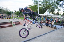 M&aacute;s de 40 deportistas extremos se tomaron la Unidad Alberto Galindo