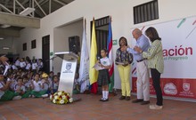 La Instituci&oacute;n educativa 20 de julio estrena la sede  Cristina Serrano De Lourido  totalmente remodelada