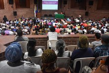 Socializaci&oacute;n Seguridad Social de los Artistas y Gestores Culturales de Cali.