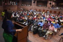 Socializaci&oacute;n Seguridad Social de los Artistas y Gestores Culturales de Cali.