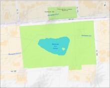 Mapa Humedal Ecoparque Lago de las Garzas