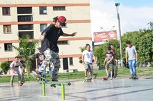 Parque de deportes extremos para la comuna 10