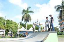 Parque de deportes extremos para la comuna 10