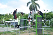 Parque de deportes extremos para la comuna 10