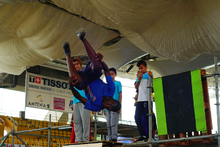 Octavo encuentro nacional de parkour en  santiago de cali