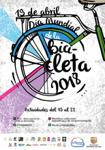 Colectivos y Administraci&oacute;n Municipal pedalean la celebraci&oacute;n del D&iacute;a Mundial de la Bicicleta.