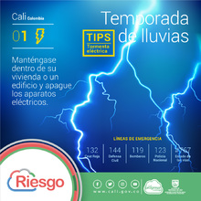 Cuidado con las tormentas el&eacute;ctricas