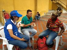 Habitantes de Calle est&aacute;n acudiendo a recibir los servicios en el dispositivo m&oacute;vil