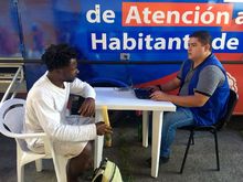 Habitantes de Calle est&aacute;n acudiendo a recibir los servicios en el dispositivo m&oacute;vil